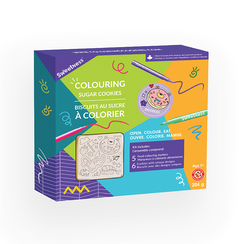 Doodles Colouring Cookie Kit
