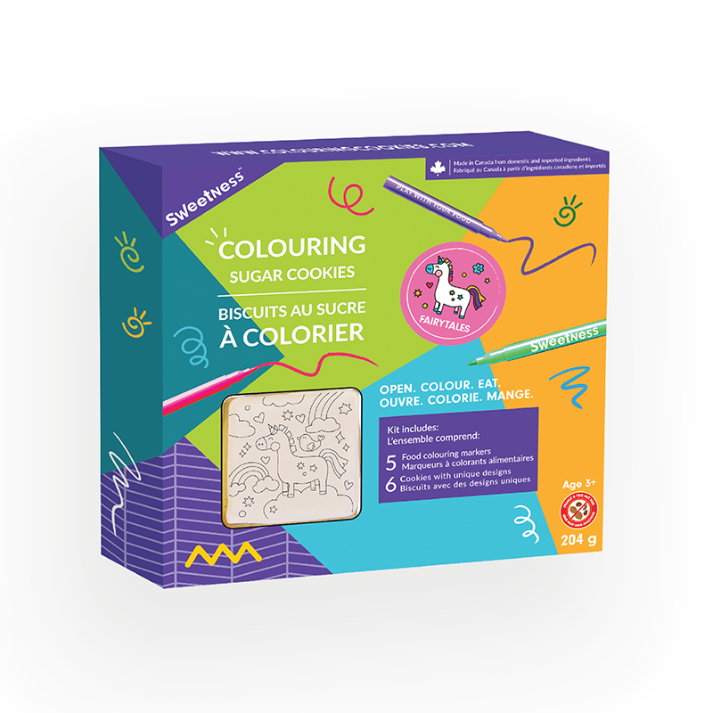 Fairytales Colouring Cookie Kit