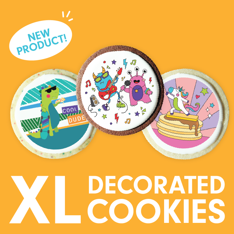 XL Decorated Sugar Cookies - Rockin' Out